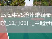 中超第30輪青島海牛1-0滄州雄獅