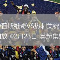 02月23日英超第26輪伊普斯維奇vs熱刺進球視頻