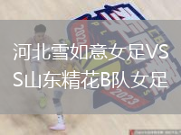 河北雪如意女足VS山東精花B隊(duì)女足